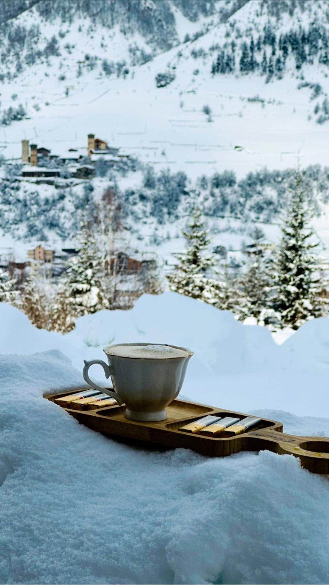 Hotel "Panorama" Kakhri Mestia Zewnętrze zdjęcie